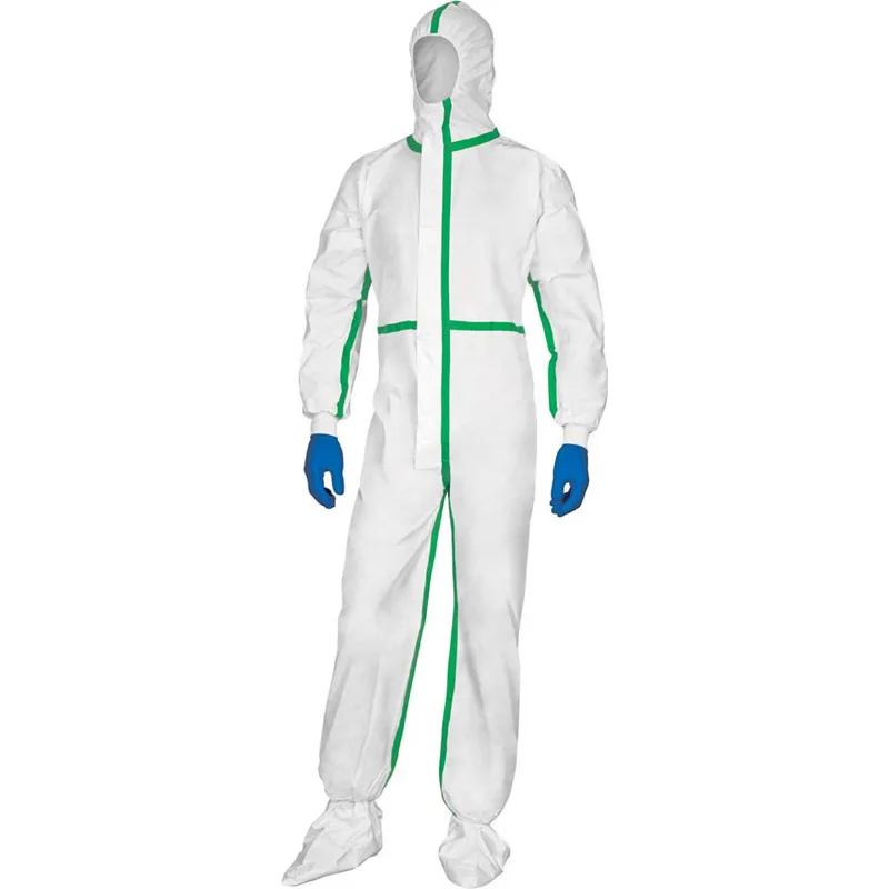 
Type 4 Chemical Coverall Overall Virus protection coverall PPE against to liquid chemical mist and infective agents 