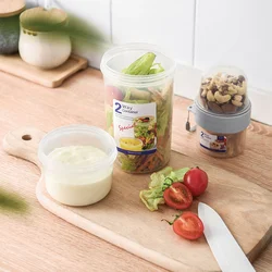 Food Containers Cereal On The Go Cups To Pp Material Breakfast Cup Strict Quality Checked Kitchen Plastic Storage Container