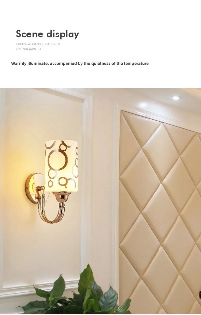 product modern minimalist led wall lamp for bedroom bedside living room balcony corridor staircase iron body touch control-23