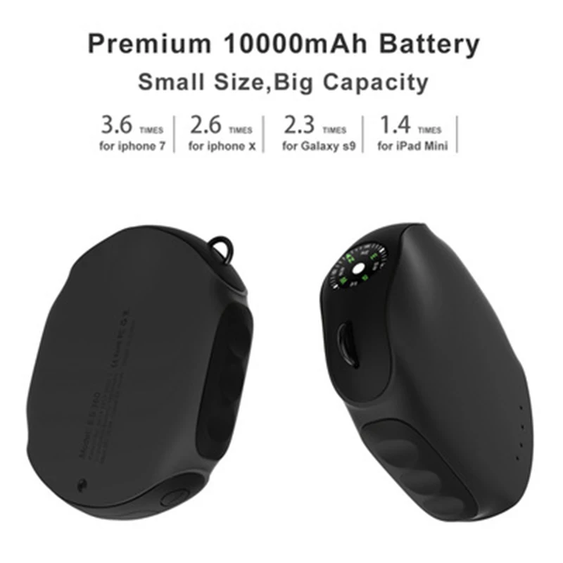10000mah Fast Charging Portable Power Bank for Mobile Phone Ip67 Waterproof Power Bank 10000mah - ANKUX.COM