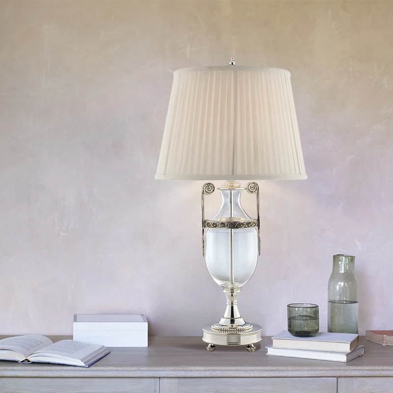 silver talbe lamp design