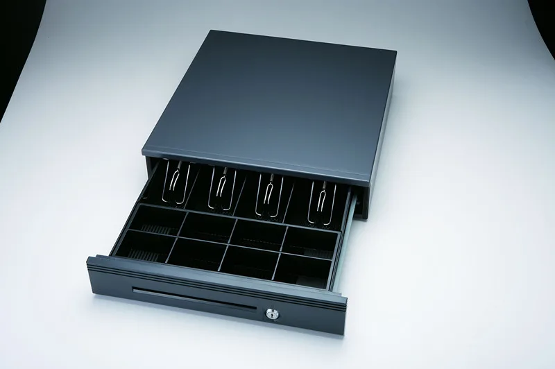 Electronic Metal Cash Box Standard Adjustable Drawer Dividers Duty Cash