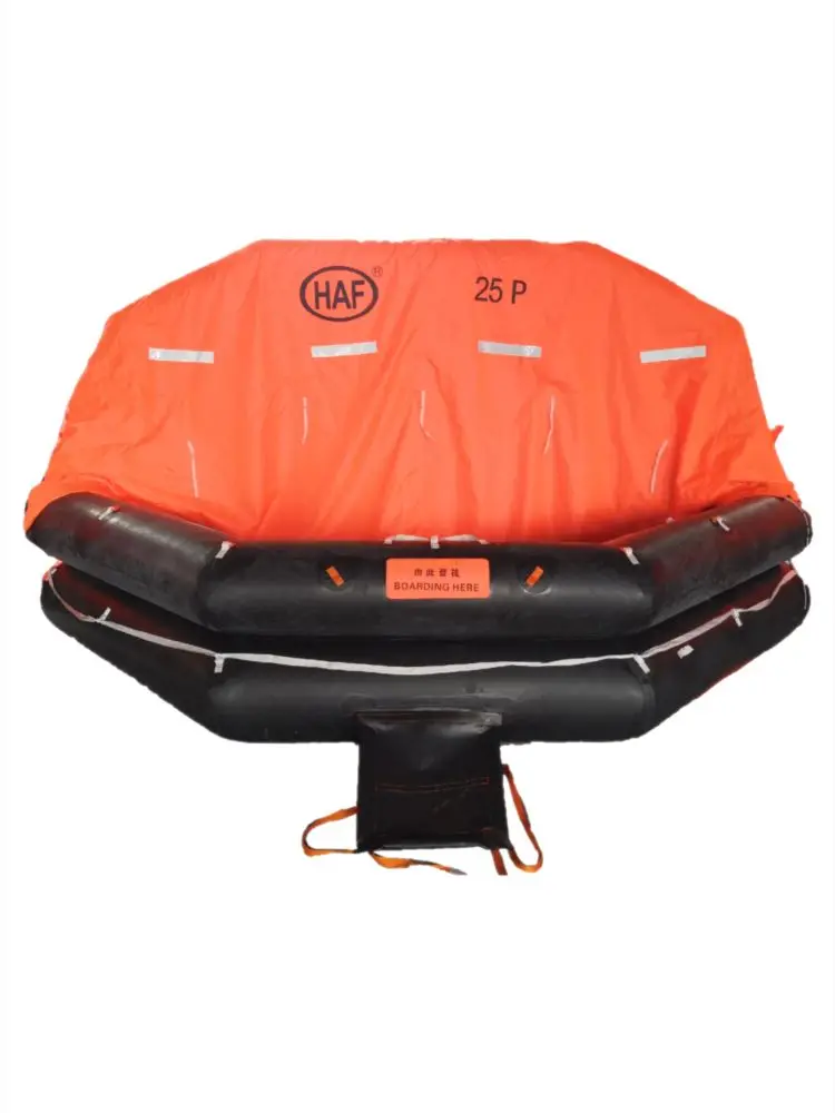 Solas Lsa Approved Liferaft 6-35 Persons Throw Overboard Inflatable ...