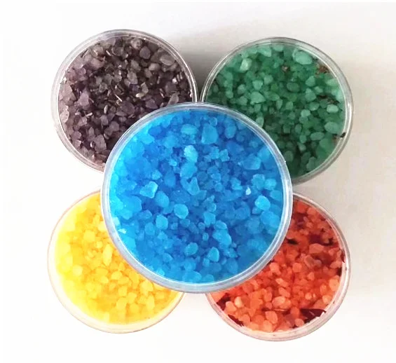 
Hot selling sea blue bath salts particles oem smelling salts bath 