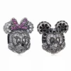 Ajax 925 Sterling Silver Jewelry Mickey-mouse shape Beads Fit Original Pandora Charm Bracelets & Bangles DIY Jewelry