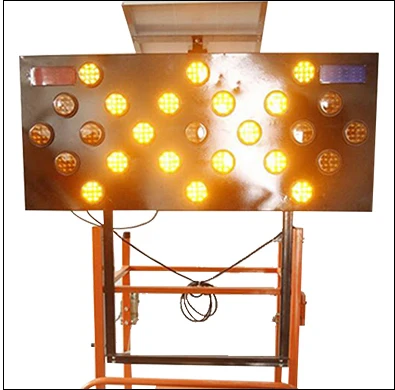 Led arrow board trailer