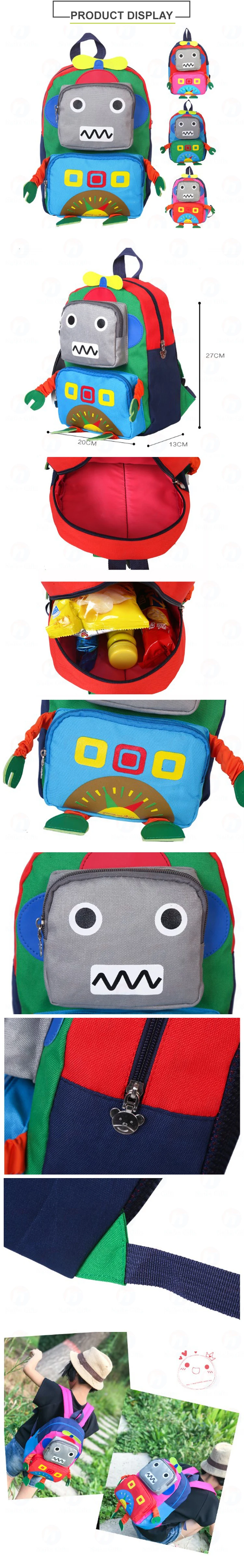 Robot Kartun Ransel Sederhana Kecil Ringan Bernapas Fashion Tas Kecil Yang Indah Kualitas Kanvas Tas Buy Robot Kartun Ransel