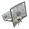 Hot selling smartphone screen enlarger foldable 12 inch 3d curved surface cell phone screen amplifier magnifier