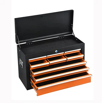 Husky Steel 9 Drawers Tool Box Heavy Duty Tool Chest Tool Cabinet Buy All Steel Construction Storage Cabinet Heavy Duty And Large Capacity Tool Case Smooth Glide Drawers Tool Storage Box Product On Alibaba Com