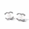 New CC Advanced Brand Earring 925 Sterling Silver CC earring Women Earring