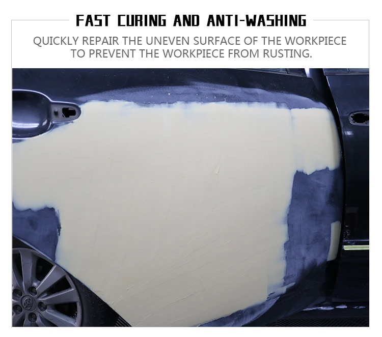Car Body Filler Automotive Blade Coating Repair Fast Drying Poly Putty