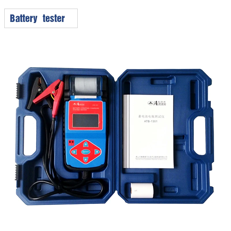 Car Battery Inner Resistance Tester Battery Analyzer Atb1301 Digital
