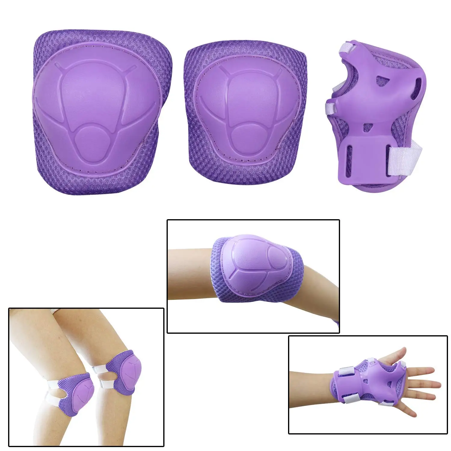 Knee Support For Kids Knee And Elbow Support With Wrist Guards For ...
