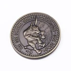 Personalizado corpo de bombeiros desafio de chocolate da moeda da carteira