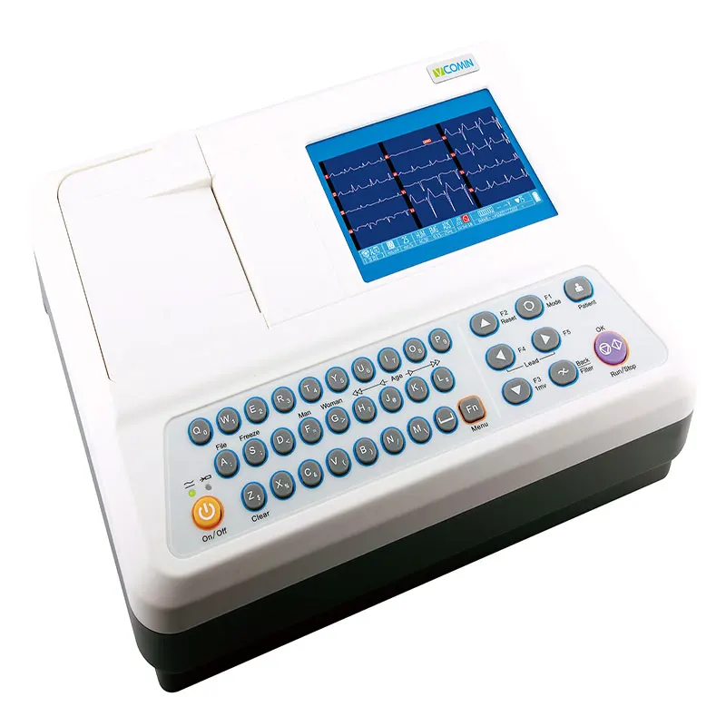 
12 Leads 6 Channels ECG Machine 