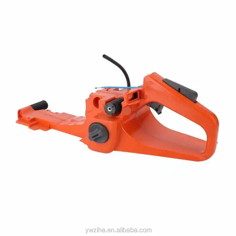 Conjunto de mango trasero de tanque de combustible de gas para motosierra Husqvarna 362365371372 naranja Conjunto de mango trasero de tanque de combustible de gas para motosierra Husqvarna 362365371372 naranja