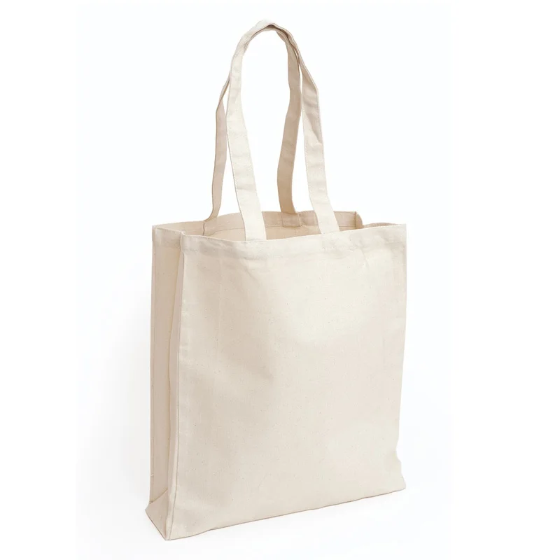Package Free Logo Wave Organic Cotton Canvas Tote, Beige