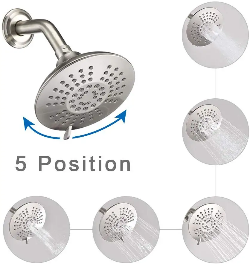 Aquacubic Pressure Balance Valve Upc Wall Mounted Hot And Cold Bathroom