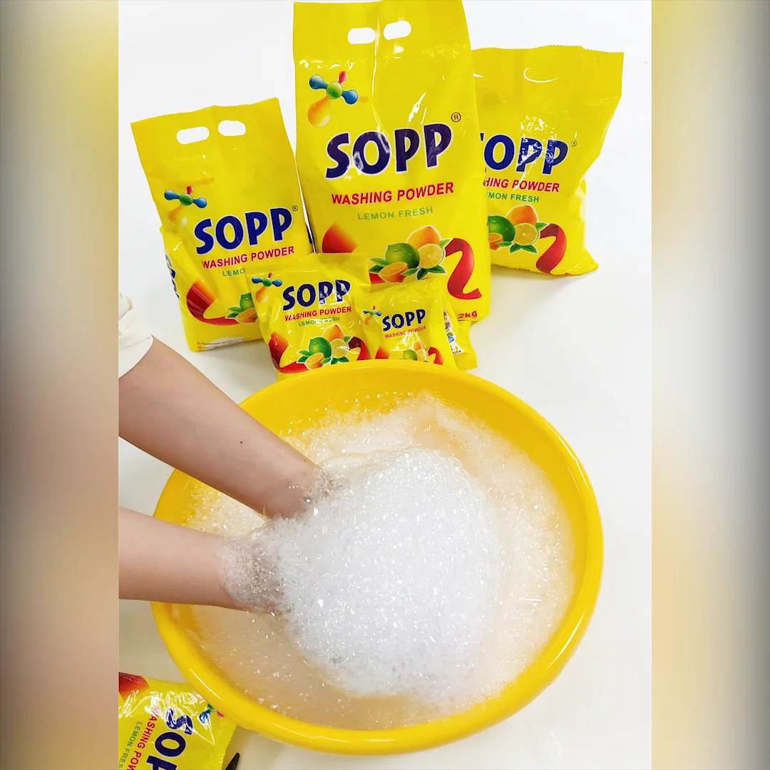 sopp detergent washing powder cleaner high foam fo
