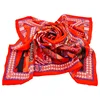 100% Handmade Screen Print Manufacturing 90 90 Square Twill Ladies Silk Scarves
