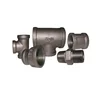 Free sample black malleable iron pipe fittings cast iron connector hydraulic hose fittings for fire fighting system