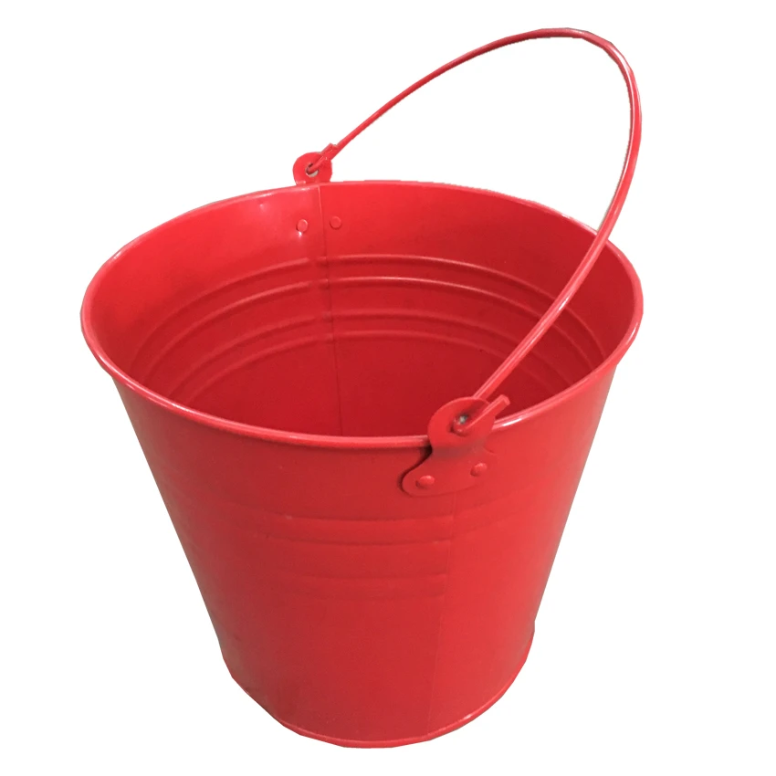 Emergency Galvanized Bucket 10 Litres Fire Sand Steel Bucket Buy