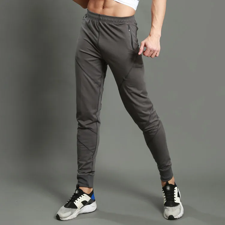 2019 Men Sportswear Apparel Taper Elastic Waistband Gym Jogger Pants ...