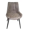 restaurant hotel PU leather dining side chair living room accent chair