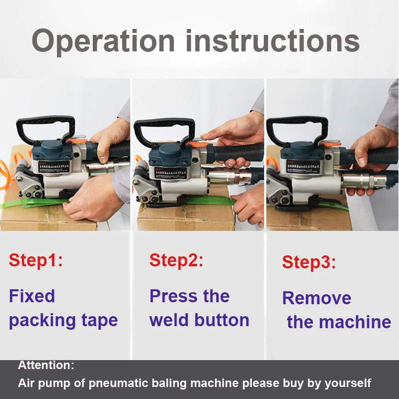 pneumatic strapping tool