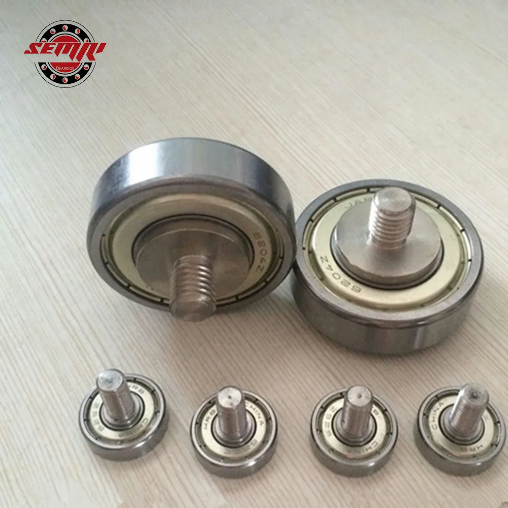 Low Noise Deep Groove Ball Bearings Ntbgt3520 With Long Threaded Shaft