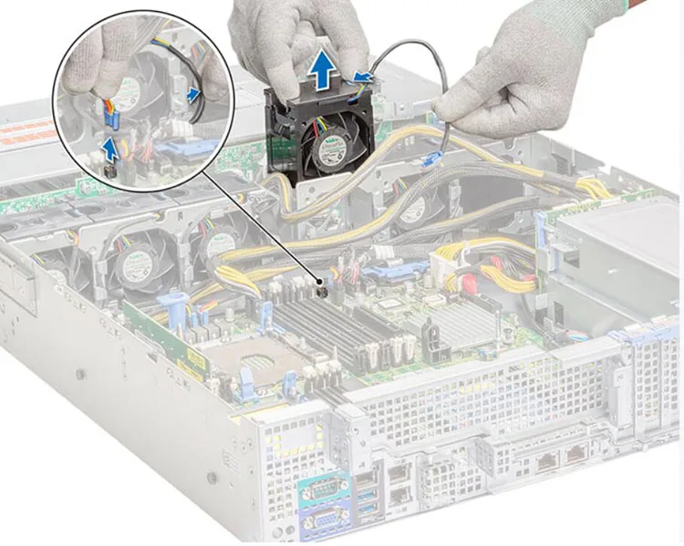 Ventola Raffreddamento R730 Ventola Di Raffreddamento Per Server Dell PowerEdge R730/R730xd - Ricambio Usato, Modelli CW51C, KH0P6 Ventola Server Dell R730 - Foto 11