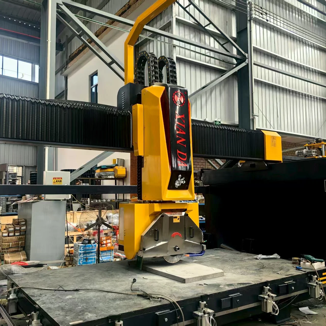 CNC 5 Axis Bridge Cutting Machine for Granite Countertops High ...