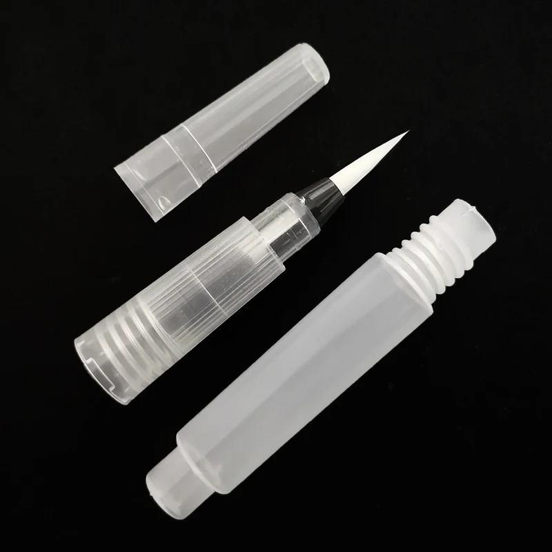 Artist Paint Brush Water Filled Paint Brush 12cm Length Plastic Watercolor Pencil And Water