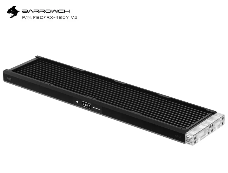 Barrowch Chameleon Fish Series Display Water-Cooled Acrylic Radiator ...