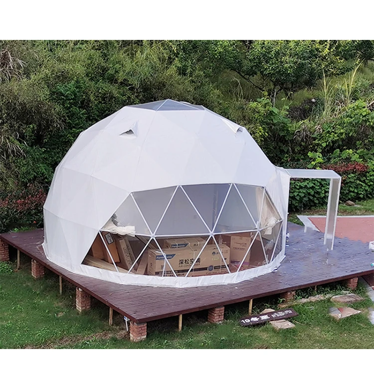 Trade Show Tents Geodesic Dome Outdoor Dome Glamping Tent Geodesic Dome House Tents For Sales