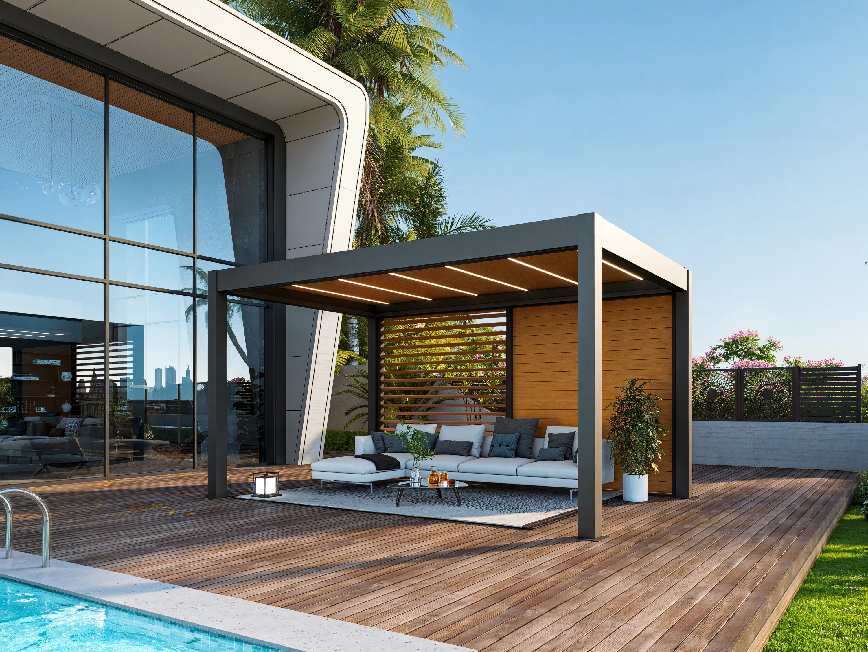 Operable Blades Screen