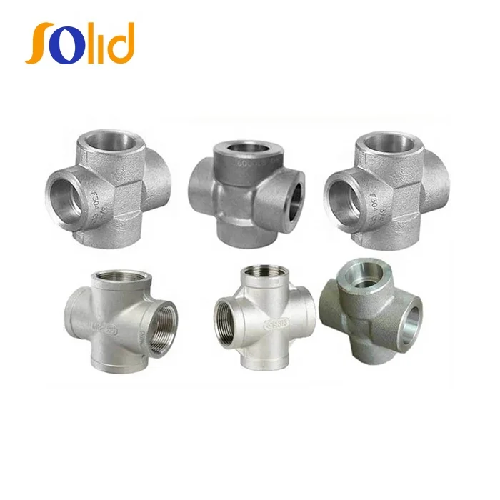 ANSI B16.11/BS3799/JIS B2316 Forged Steel Threaded/Socket Pipe Fittings