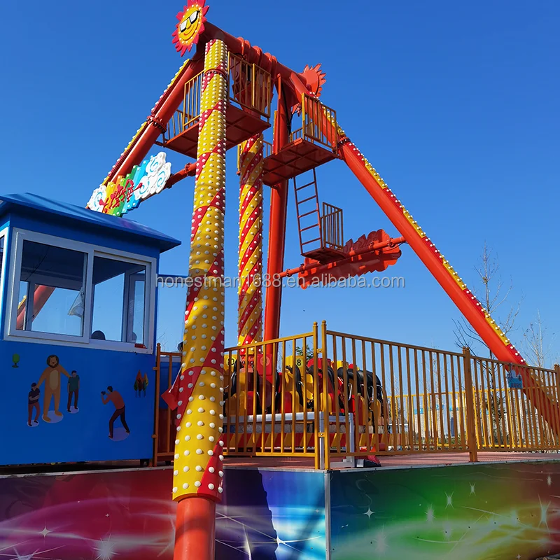 Hamer Rides Big Pendulum Ride - Funfair 360 Degree Small Rotating Hammer