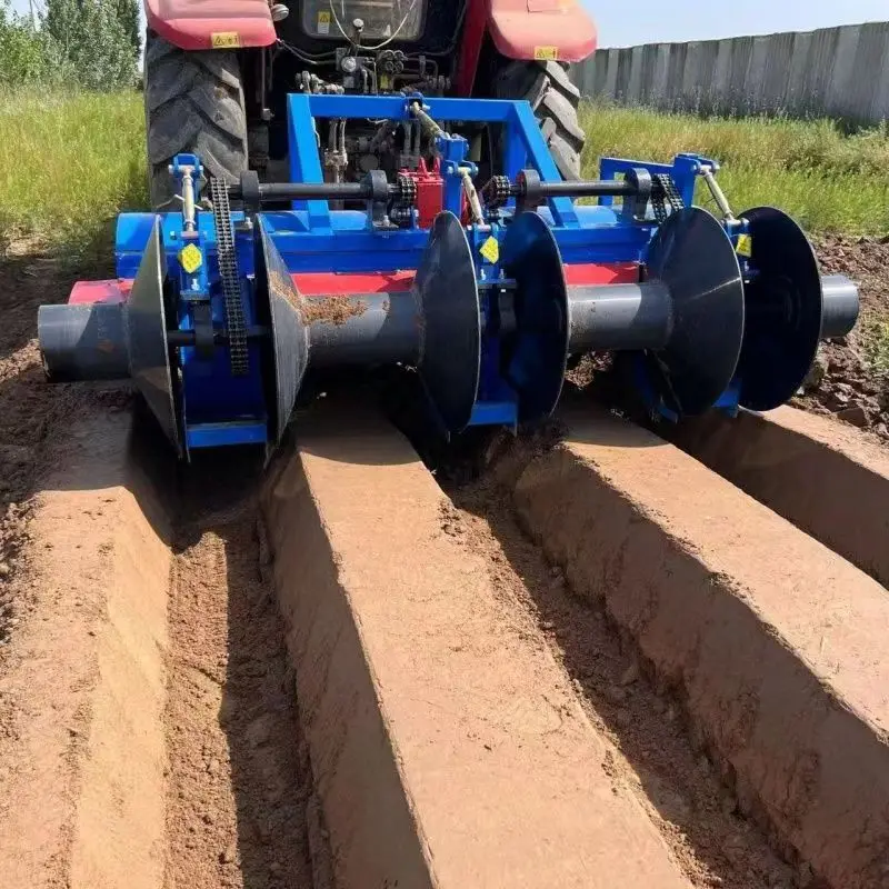 Strawberry Ridging Machine Four-wheel Tractor Strawberry Ridging Machine - High Productivity