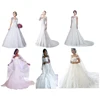 2019 custom Elegant Wholesale good price floor length gown lace women bridal bridesmaid dresses wedding bride dress