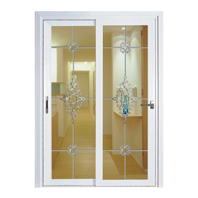 Foshan Upvc White Color Frosted Glass Interior French Doors Buy Frosted Glass Interior French Doors Glass French Doors Glass Interior Upvc Doors