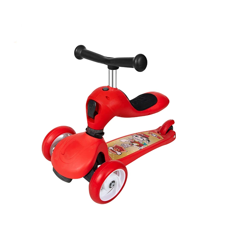 Premium Quality Plastic Kids Push Scooter / Wholesale Price 5 In 1