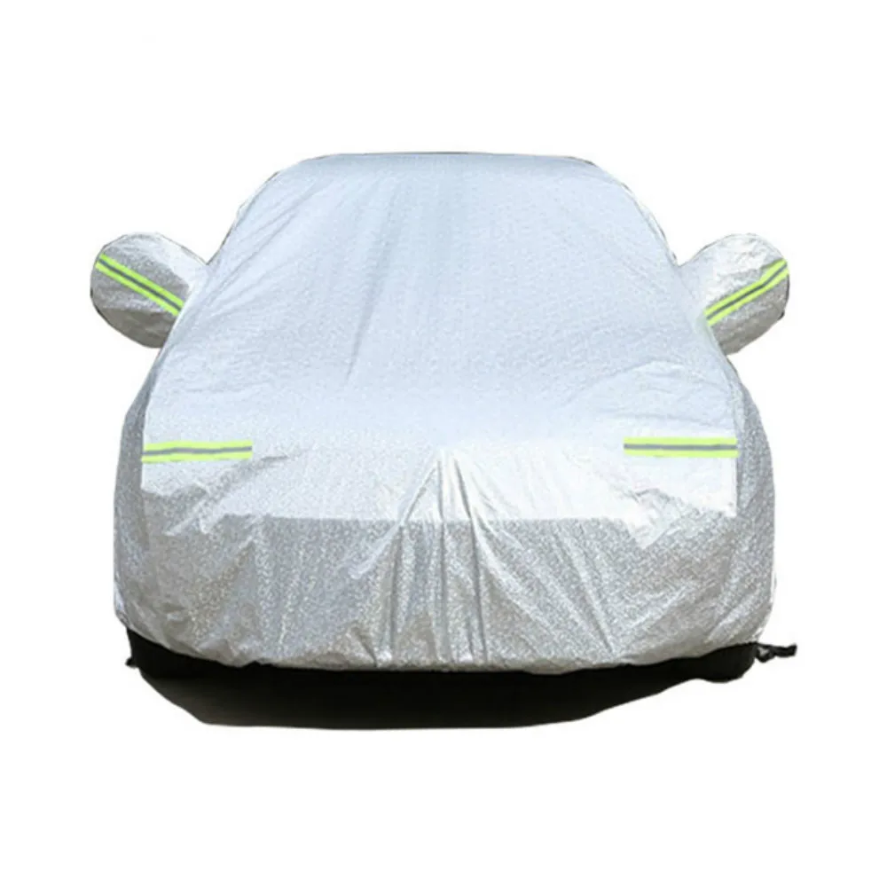 TIIKERI All Seasons High Quality Universal kayme car cover Waterproof All Weather with Lock and Zipper
