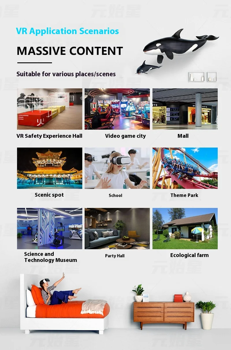 Commercial Full Set Indoor Sensory Simulation Racing Simulator Motorcycles VR Thunder Arcade for Shopping Mall Experience