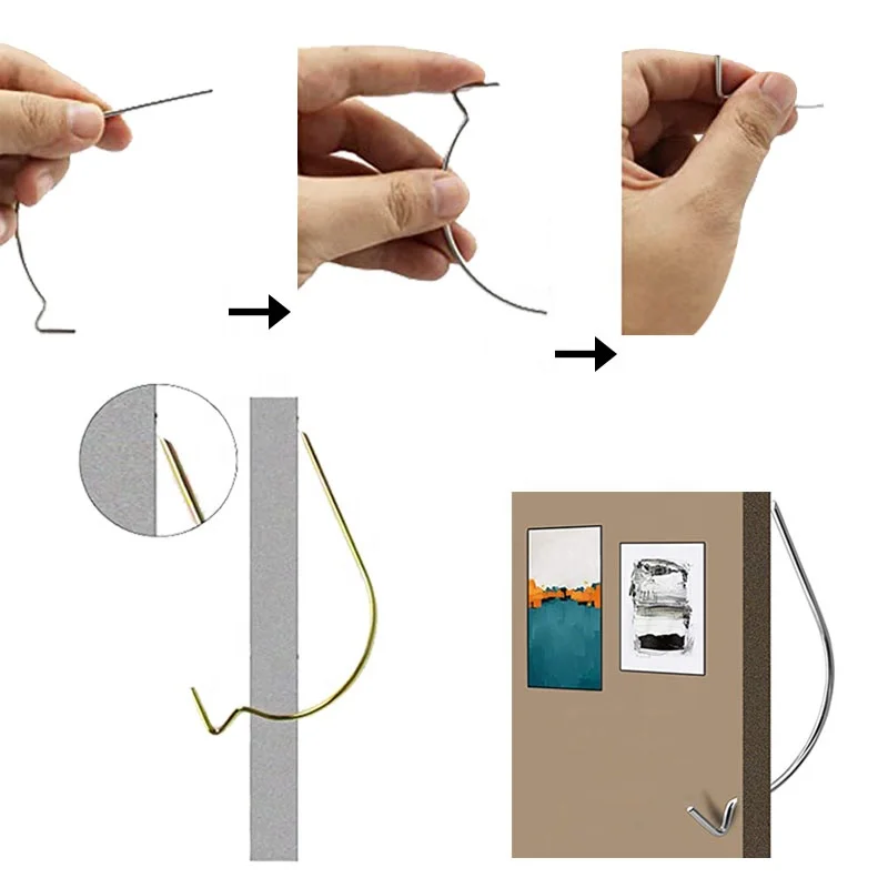 Heavy Duty Stainless Steel Gorilla Hooks Hercules Hooks Drywall Picture