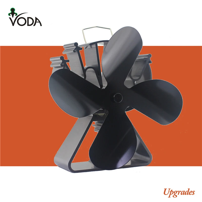 Voda Stove Fan No Electricity Heat Powered Fan With 4 Blades Buy Voda