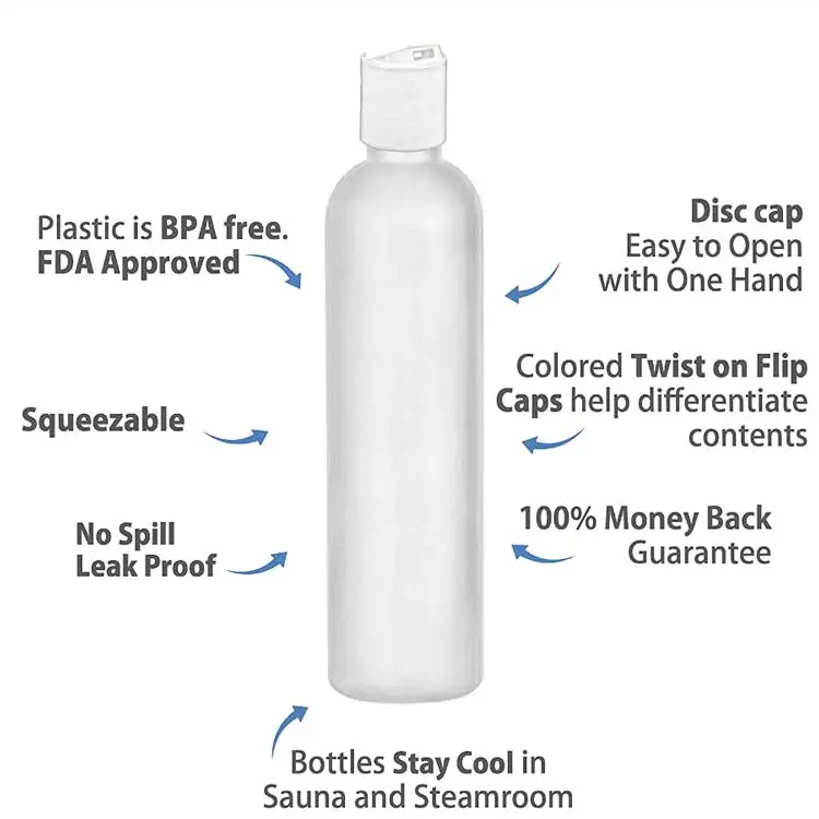 China Pet Bottles Manufacturers 50 Ml 60 Ml 100ml 120ml 200ml 250ml