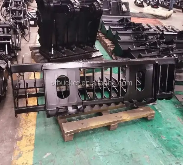 Sf Bucket Made Standard Sieve Bucket For Bobcat Skid Steer Loaders