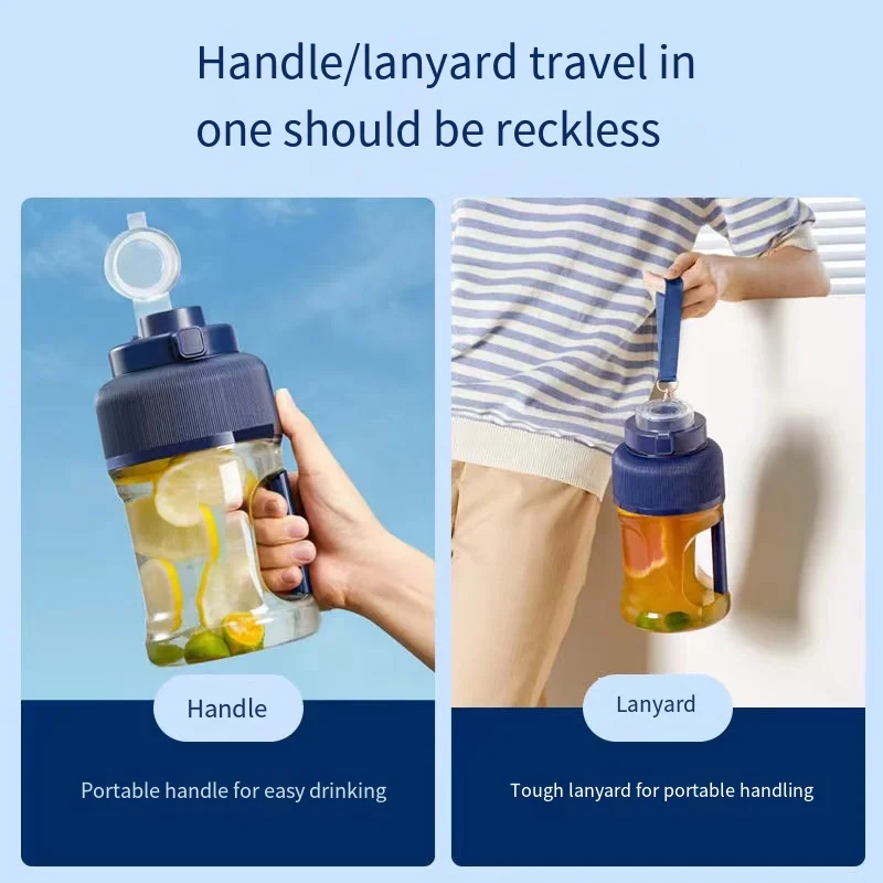 High Power Big Capacity 1000ml Personal Portable Juicer Cup 2 In 1