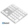 Shortcut Data Entry Wireless Numeric Keypad Aluminum Bluetooth Number Pad 34-Keys External Number Keyboard
